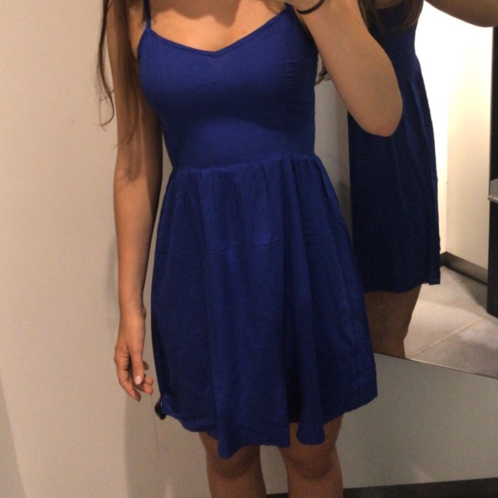 Blue dress from H&M